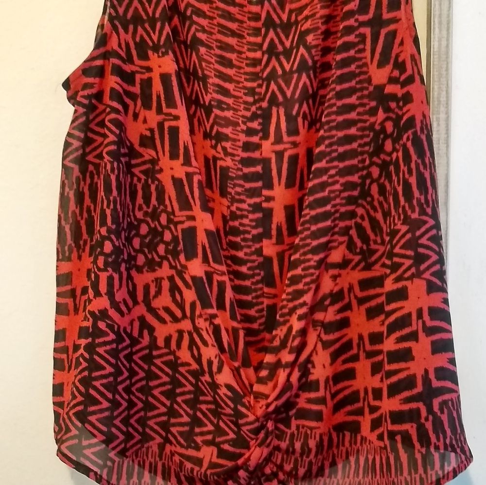 Red and Black Beautiful Top